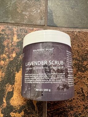 Majestic Pure Lavender Scrub (New, Bundle for a Deal)